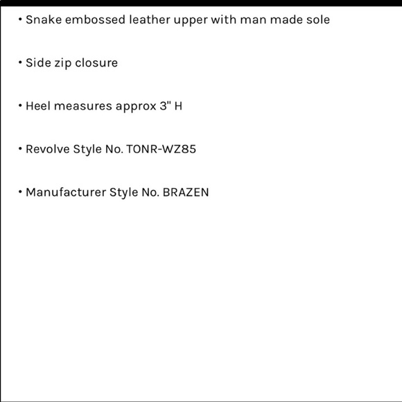 Tony Bianco snakeskin booties - Picture 5 of 5